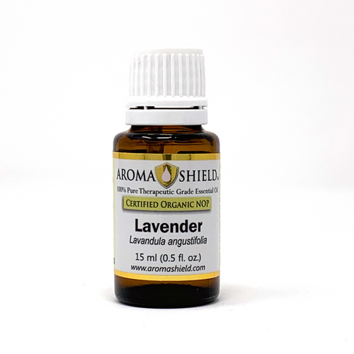 Aroma Shield organic lavender oil, 15 ml
